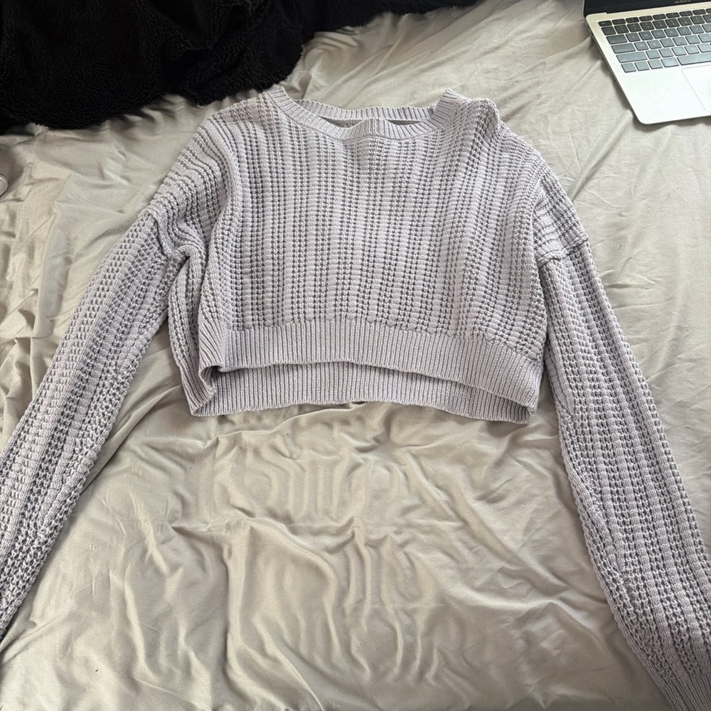 Aeropostale Light purple Knit Sweater